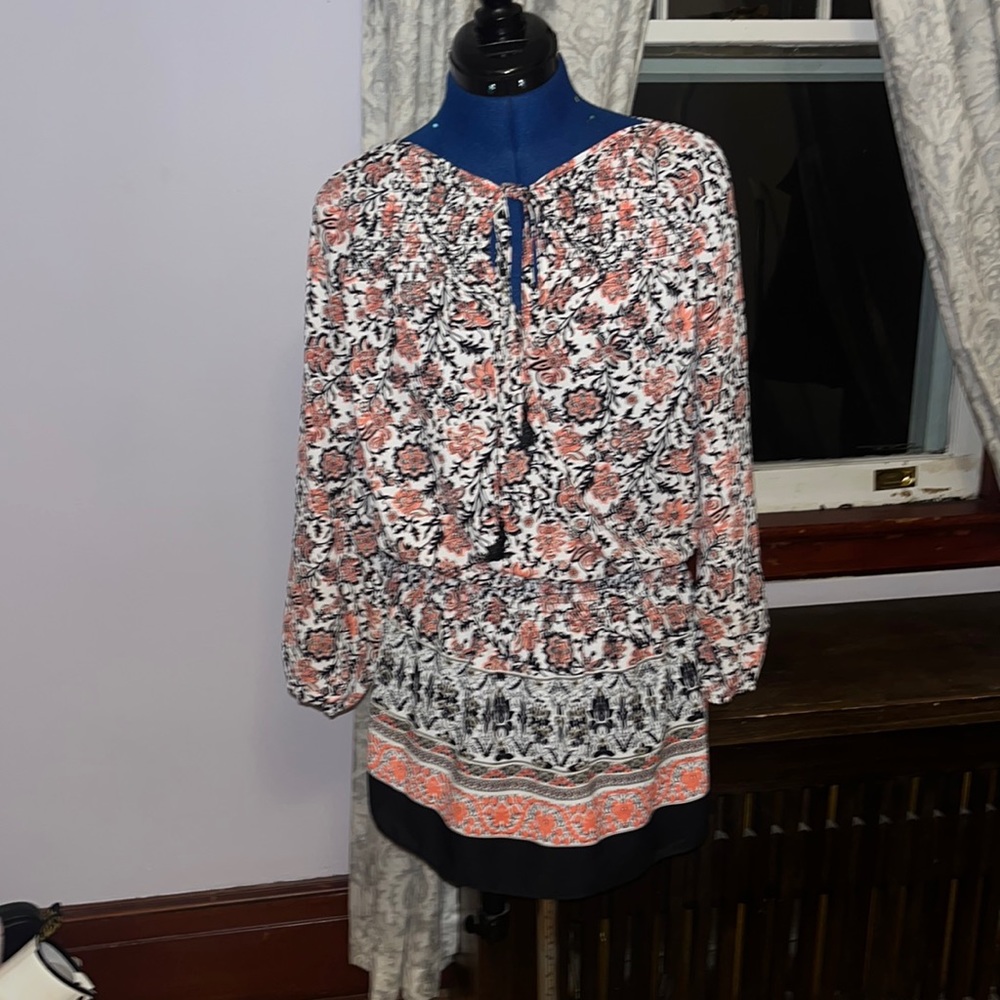 Bohemian-style tunic dress